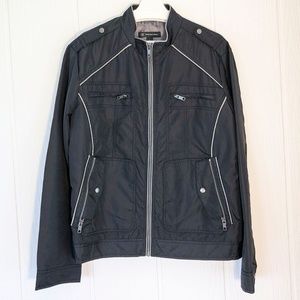 INC Moto Windbreaker Weight Jacket